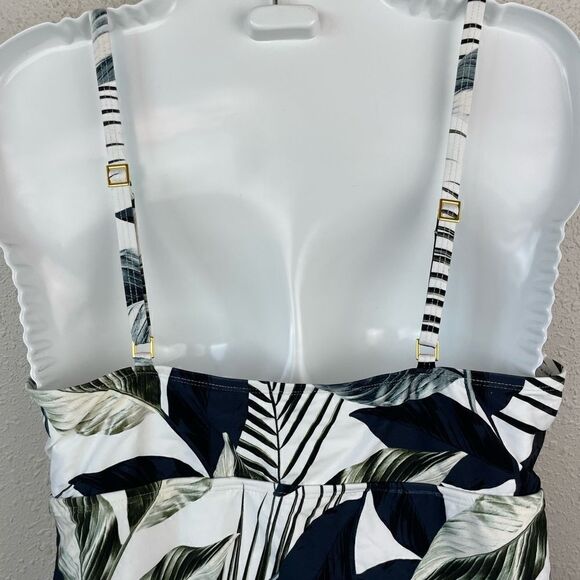 NWT La Blanca Tankini Top Size 14 - Picture 4 of 5